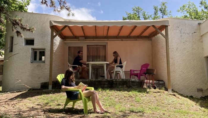 gîte confort avec terrasse couverte